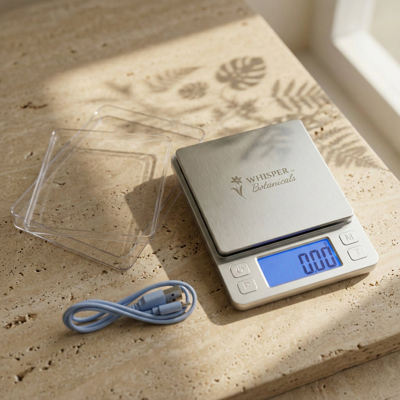 Whisper of Botanicals - Rechargeable Precision Mini Scale