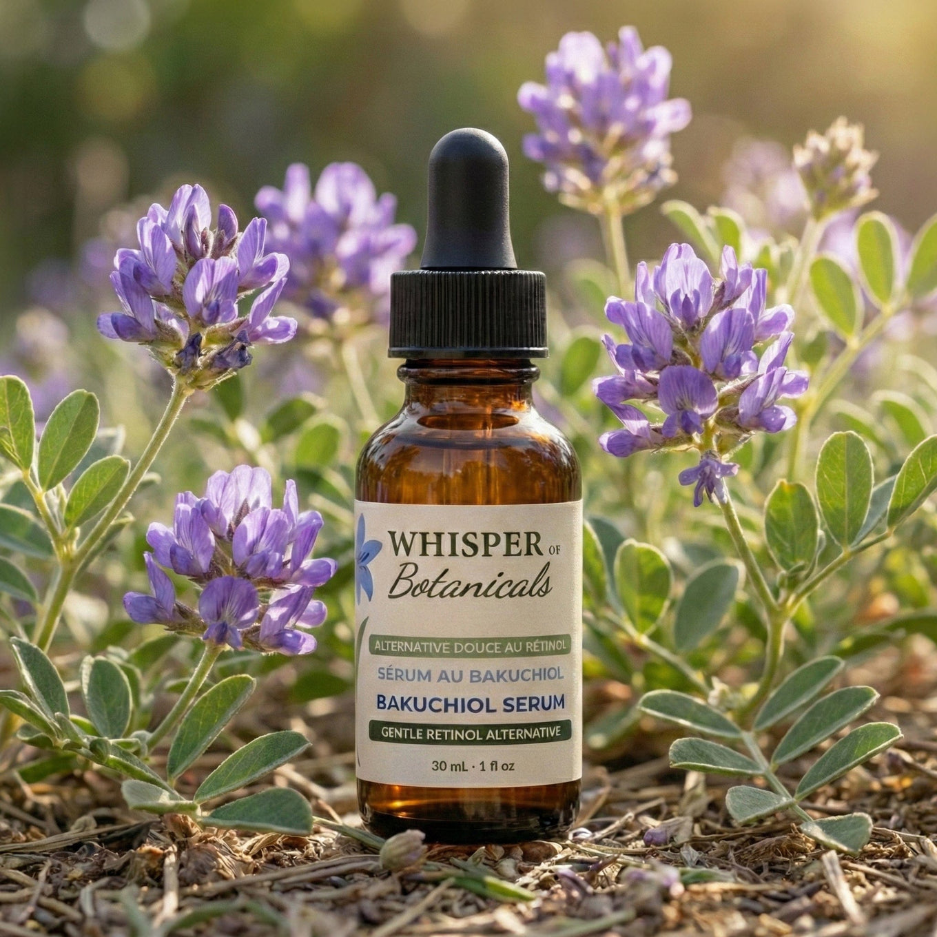 Whisper of Botanicals - Bakuchiol Serum - 30 mL (1.0 fl oz)