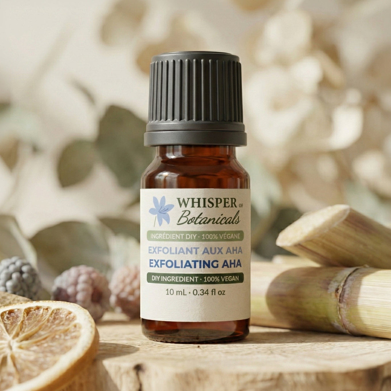 Whisper of Botanicals - Exfoliating AHA - 10 mL (0.34 fl oz)