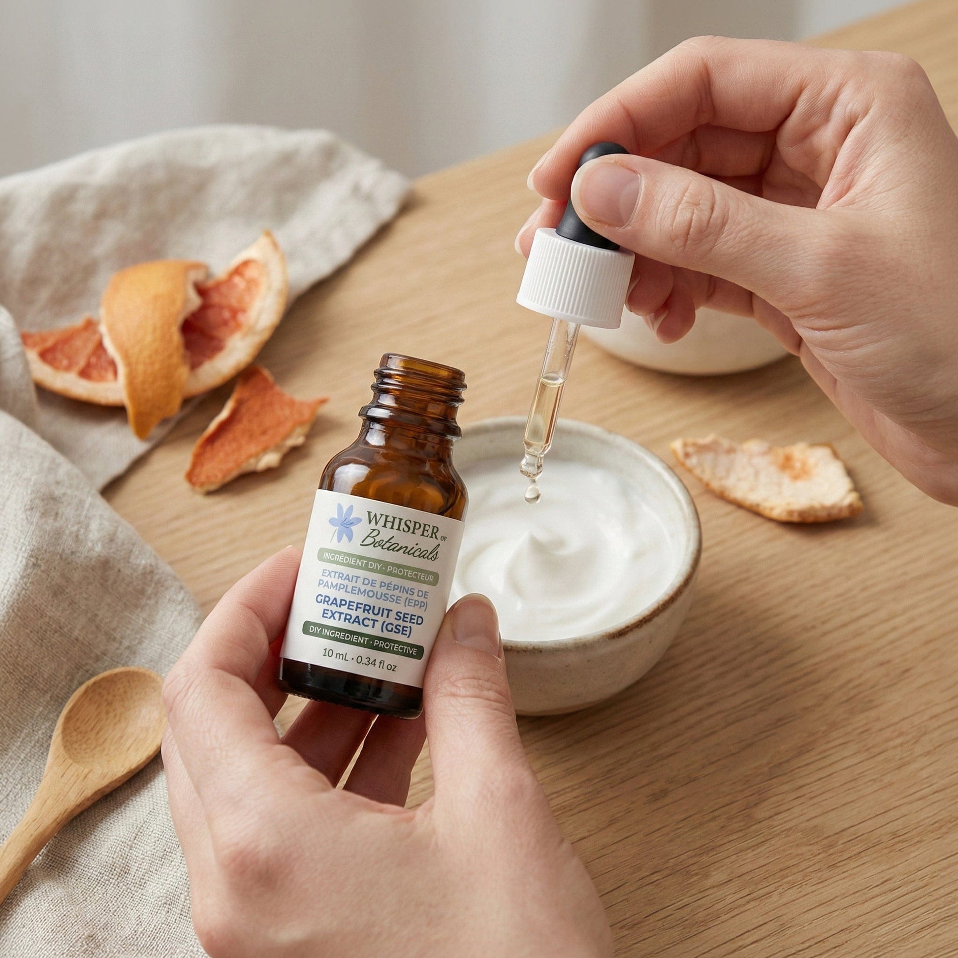 Whisper of Botanicals - Grapefruit Seed Extract (GSE) - 10 mL (0.34 fl oz)