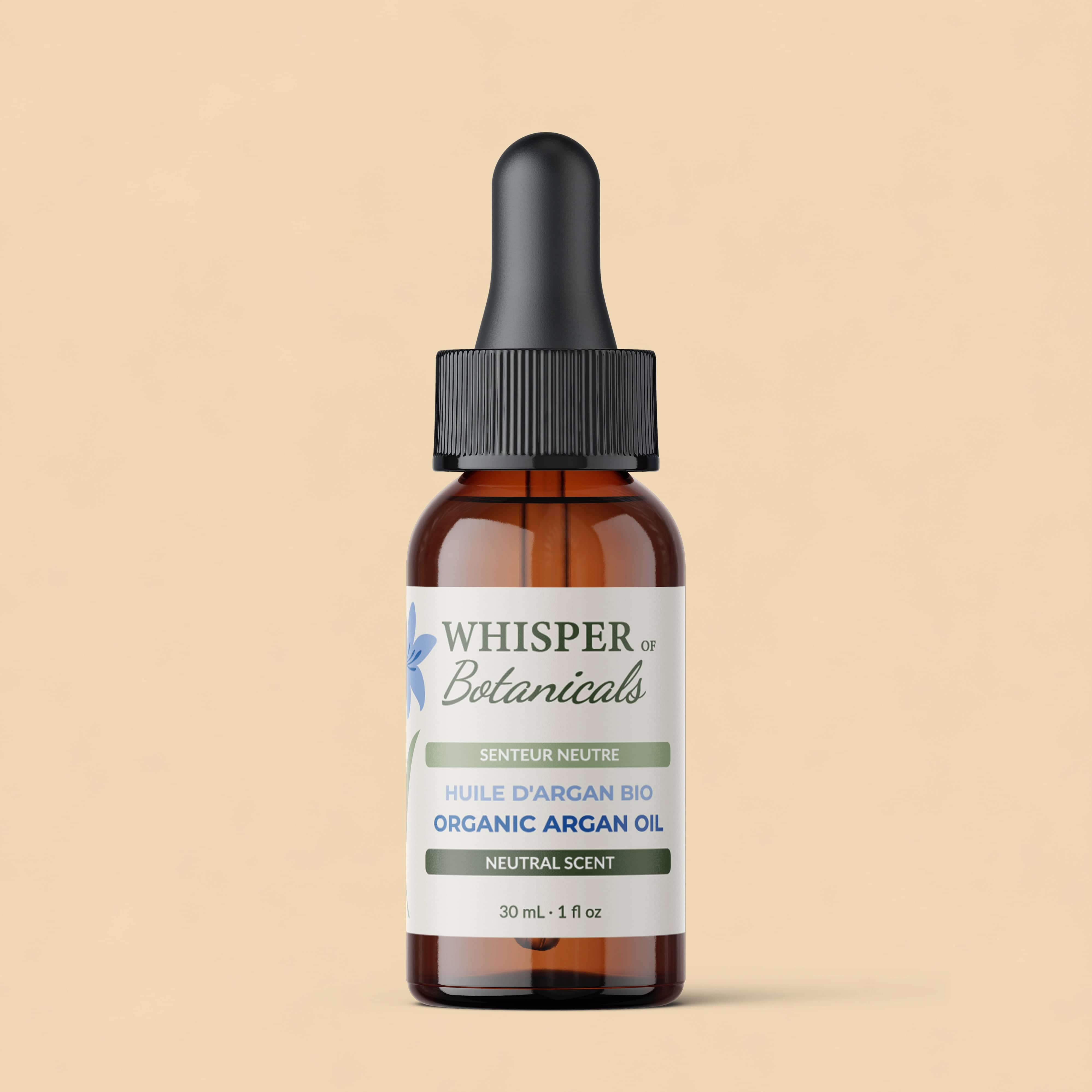 Whisper of Botanicals - Organic Argan Oil - 30 mL (1.0 fl oz)