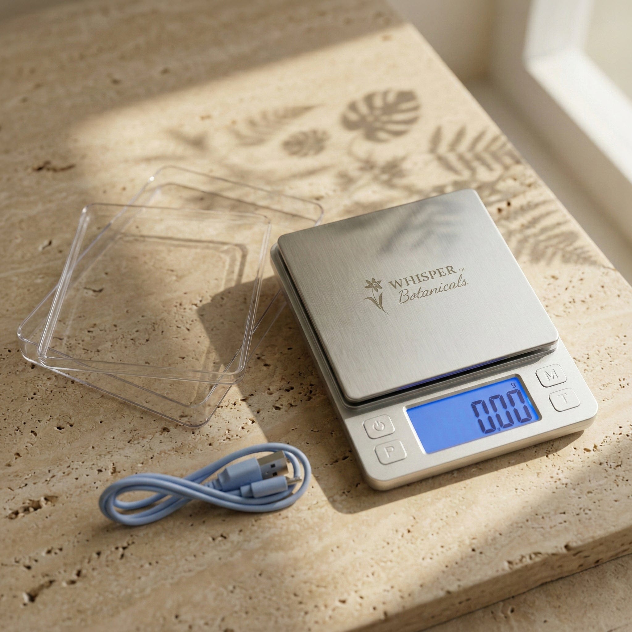 Whisper of Botanicals - Rechargeable Precision Mini Scale