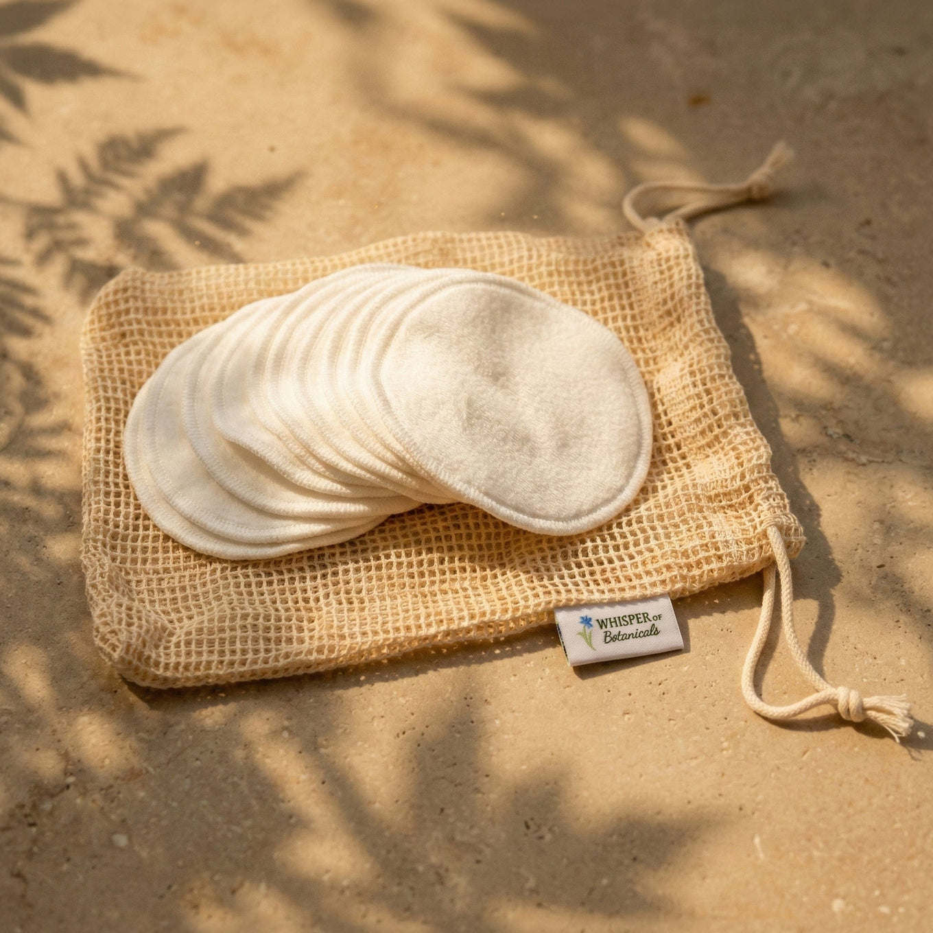 Whisper of Botanicals - Reusable Bamboo Face Pads