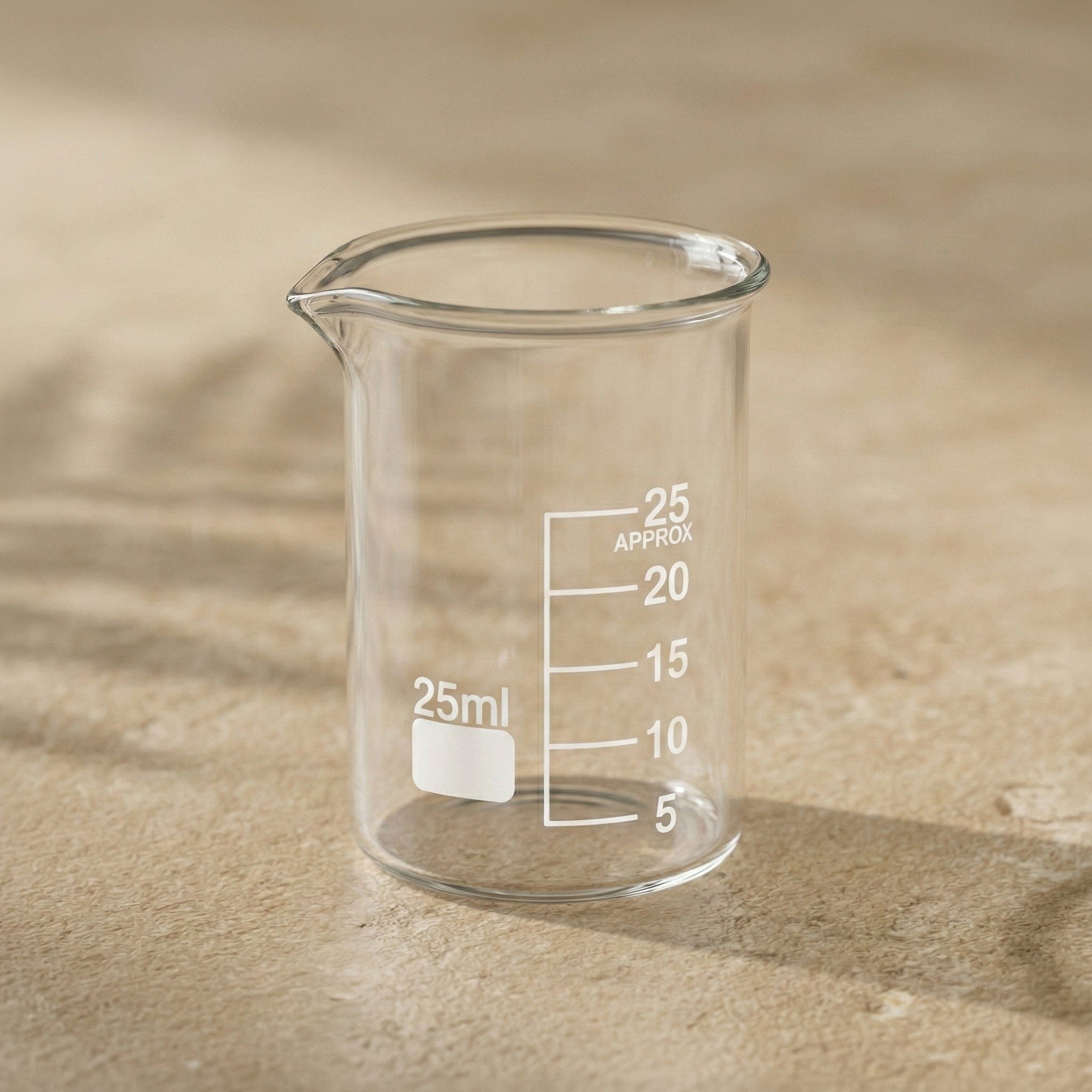 Whisper of Botanicals - Small Glass Beaker